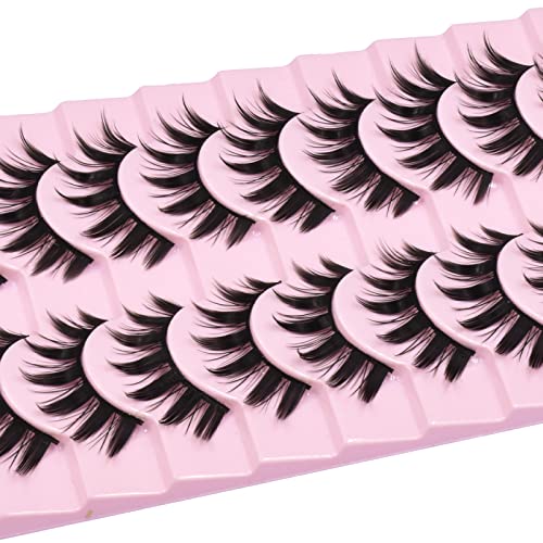Manga Lashes 16mm - 10 Pairs Anime Cosplay Eyelashes