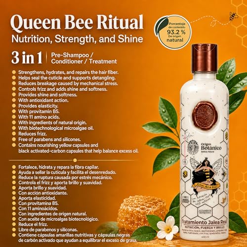Organic Keratin Shampoo & Conditioner Set - Vegan Hair Care
