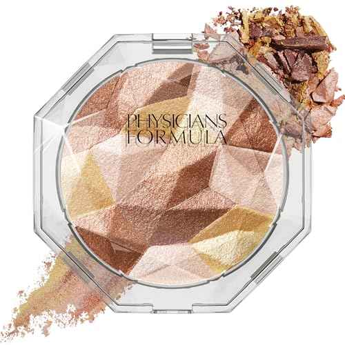 Physicians Formula Mineral Wear Diamond Dust, Vitamin E Mineral Weightless Powder and Serum Hybrid, Warm Radiant Finish, Vegan, Talc-Free, Cruelty-Free - Luminous Bronzer