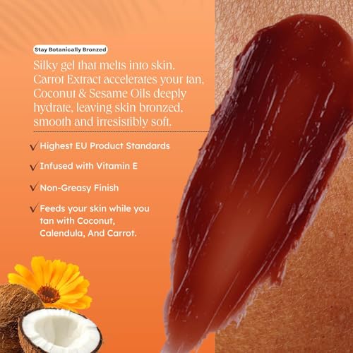 Carroten Intensive Tanning Gel - Fast Tan Accelerator, 5 Fl Oz