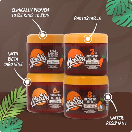 Malibu Sun Fast Tanning Gel 10.1 Fl Oz Deep Tan Accelerator