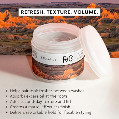 R+Co Badlands Dry Shampoo Paste | 2-in-1 Styling