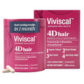 Viviscal 4D Hair Growth Cycle Supplements for Women for Full, Strong, and Healthy Hair; Made with Keratin, Vitamin A, Biotin, Zinc, 30 Day Supply, 60 Count