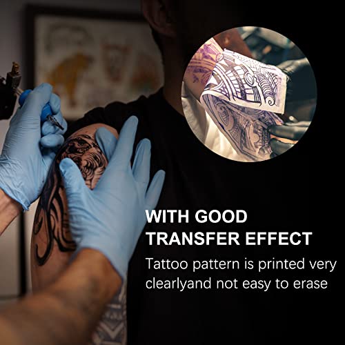 Tattoo Template Transfer Gel, Stencil Magic Cream, Tattoo Application Solution for Transfer Paper Machine Stencils, Temporary Supplies, 5.1 fl. Oz; ZYNJ1