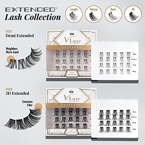 i•ENVY DIY Eyelash Extensions 2 Pack - Reusable Lash Clusters