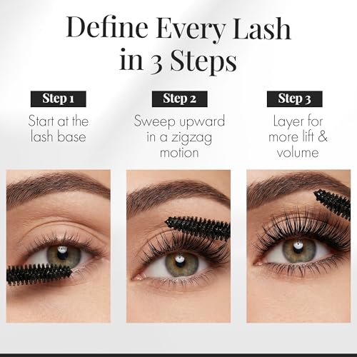 Jerome Alexander Black Mascara - Clump-Free & Volumizing