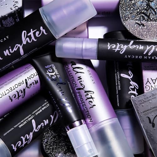 Urban Decay All Nighter Longwear Face Primer - Smoothing & Hydrating Base for Foundation Face Makeup, Sheer & Lightweight, Helps Smooth & Even Skin, For All Skin Types, Paraben-free, Vegan