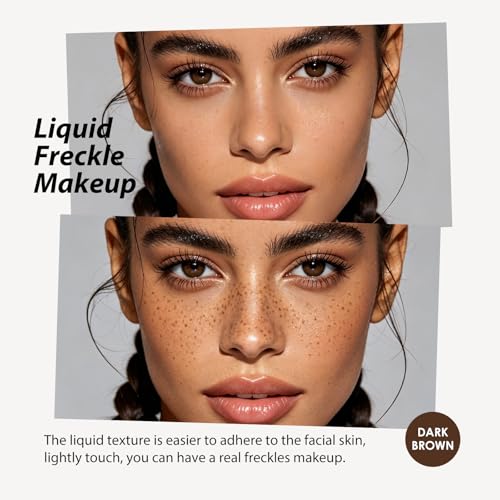 KYDA Liquid Freckle Pen - Water Resistant Faux Freckles (2 Pack)