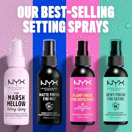 NYX Professional Dewy Setting Spray 2.03 Fl Oz - Long Lasting Makeup Finish