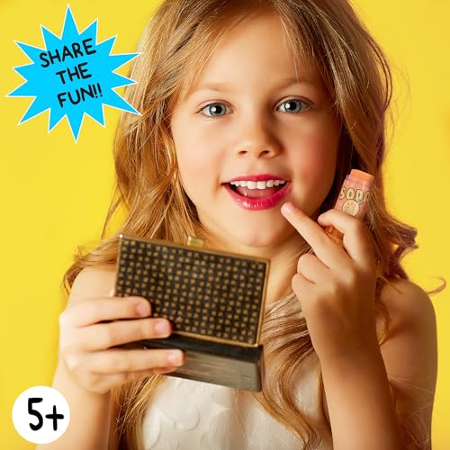 6pc Soda Pop Lip Gloss Set - Fruit Flavored, Hydrating