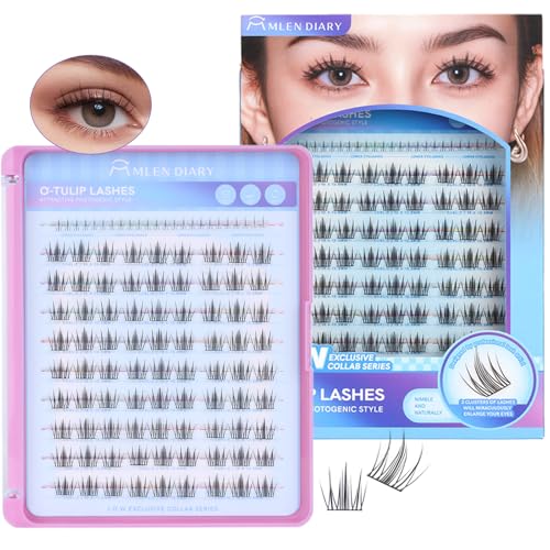 C Curl Eyelash Clusters 10.5-13.5MM (105pcs) Wispy Lash Kit