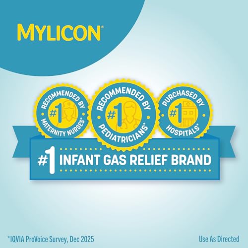 Mylicon Infants Gas Relief Drops - Dye Free, 1 Fl Oz