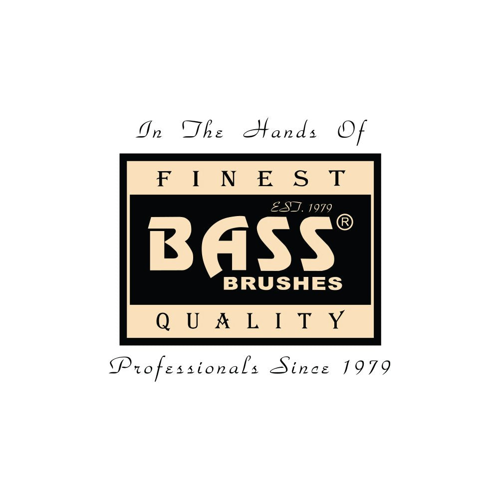 Bass Brushes | Deluxe Foot File | Pure Bamboo Handle | Dark Finish | Model F2 - DB