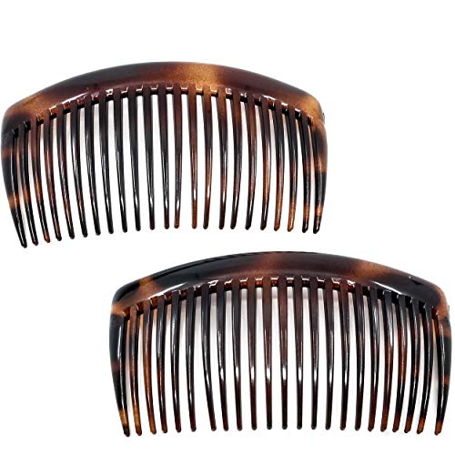 Camila Paris AD66/2 French Side Comb 4 Inch Tortoiseshell Hair Clip