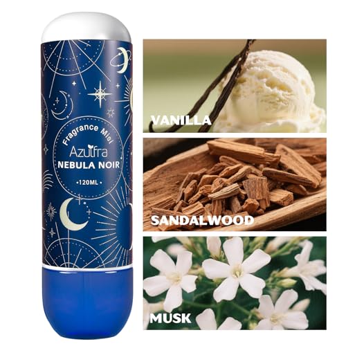 Azulfra Nebula Noir Body Spray for Women - Fragrance Mist with Vanilla, Sandalwood & Musk, 4 fl oz