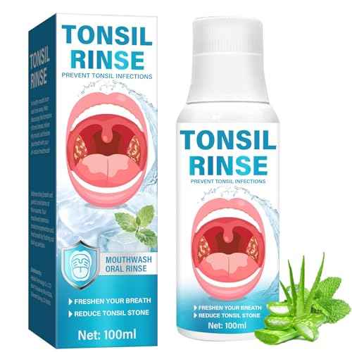 Tonsil Stone Remover Mouthwash, Natural Ingredients & Oral Rinse Liquid to Help Refresh Tonsil Area, Fast Effectively Soothe Dry Mouth & Freshen Breath Tonsil Stone Mouthwash, Smell Fresh