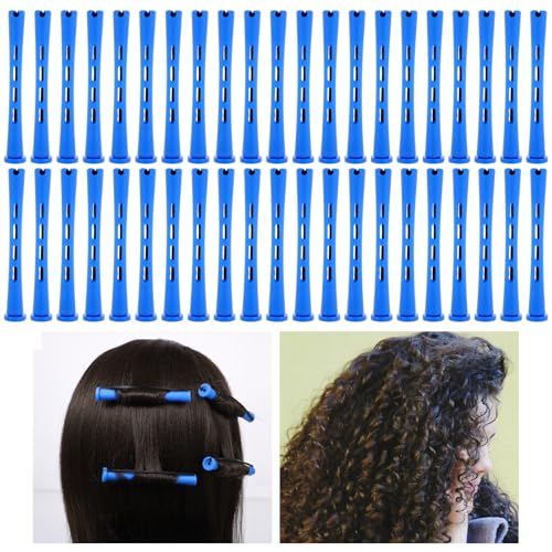 30-Piece Perm Rods for Short Hair - Plastic Curling Rollers Set