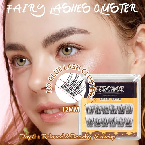 Wispy Self Adhesive Lash Clusters No Glue Needed