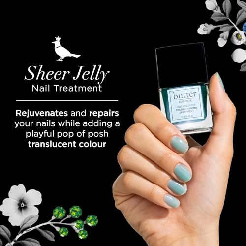 butter LONDON Nail Strengthener - Strawberry Rhubarb Jelly