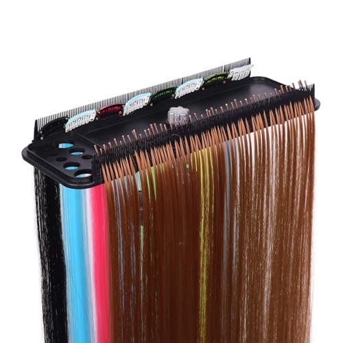 Hair Extension Holder Double-Sided Rack for Salon & Home