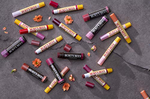 Burt's Bees 100% Natural Tinted Lip Balm, Sweet Violet with Shea Butter & Botanical Waxes - 1 Tube