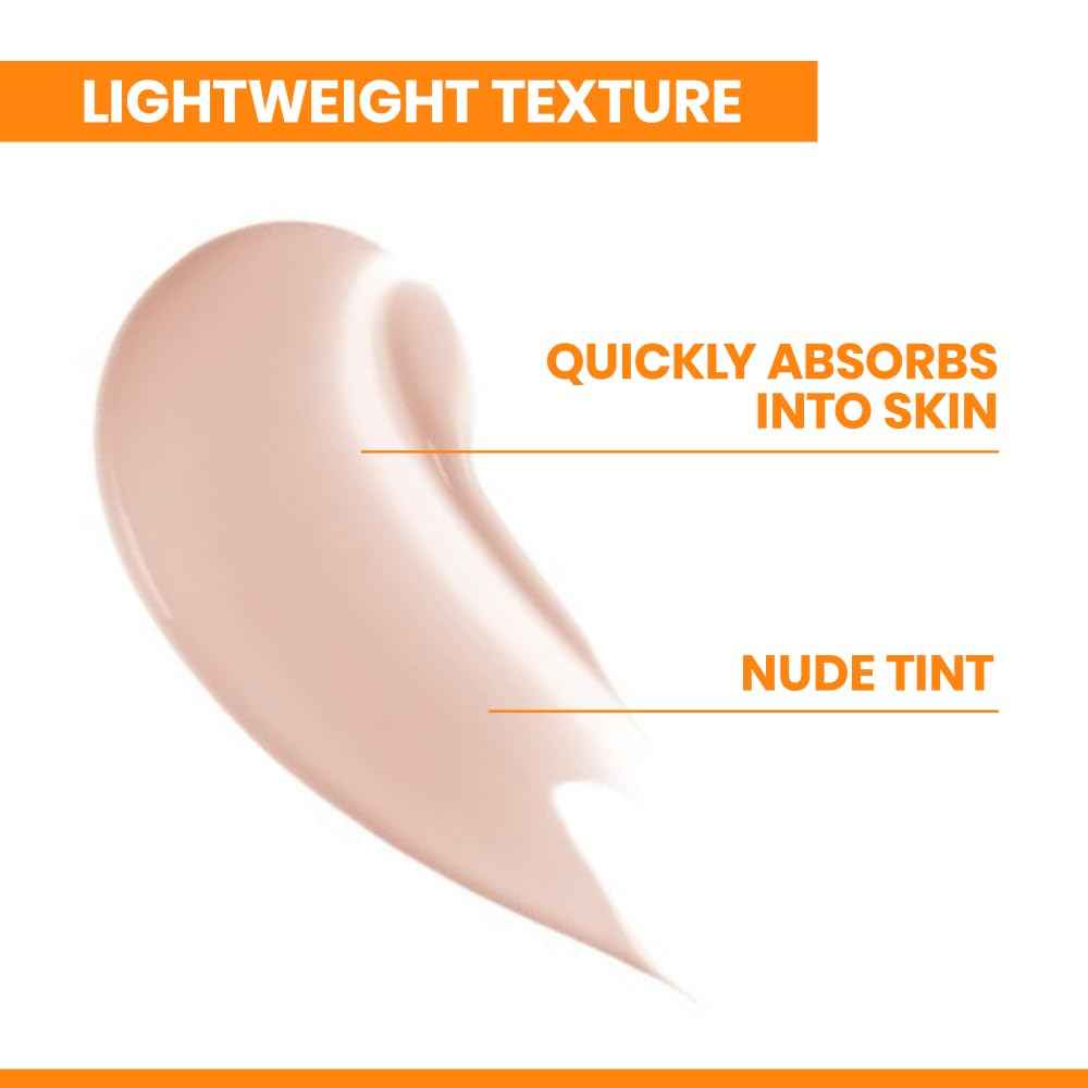 Avène Mineral Sunscreen SPF 50 Face Lotion, fast absorbing, 100% Mineral Sunscreen, Protects against UV, pollution + bluelight, With with Zinc Oxide + Bisabolol, 80 minute water resistance 1.3 oz