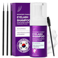 Lash Shampoo Kit with Spoolie & Microbrushes — Eyelash Extension Cleanser
