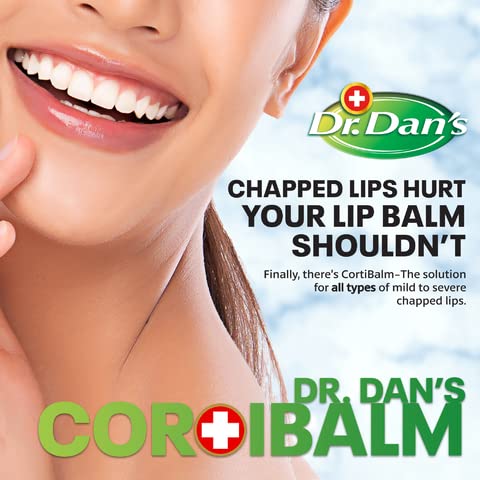 Dr. Dan's Cortibalm - Hydrocortisone Lip Balm for Chapped Lips