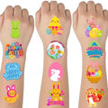 ArtCreativity 144 Pcs Glow in The Dark Easter Temporary Tattoos for Kids - 144 Pack Tattoos in 12 Festive Designs - Glow in The Dark Easter Basket Stuffers and Egg Fillers for Kids