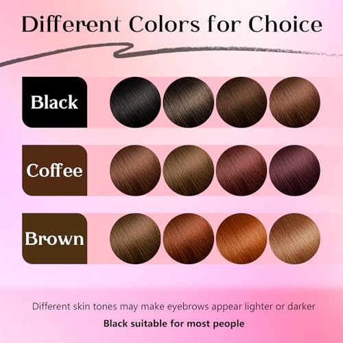 Eyebrow & Eyelash Color Kit - 2-in-1 Long-Lasting Dye