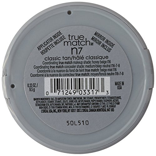 L'Oréal True Match Powder Classic Tan 0.33 oz