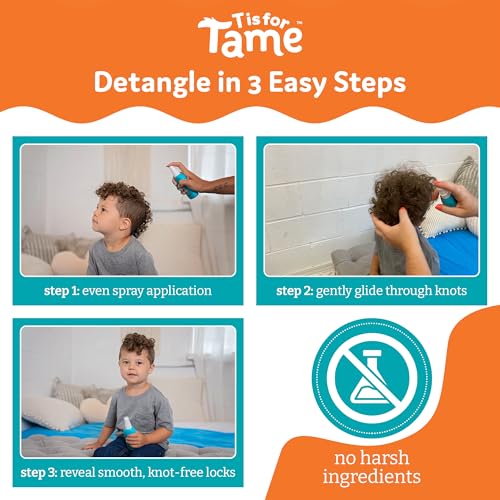 T is for Tame Kids Detangling Spray - Coconut & Jojoba Oil