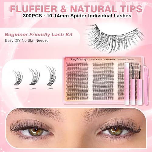 Spider Lash Clusters Kit 10-14mm DIY Eyelash Extensions