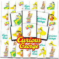 Curious George Temporary Tattoos - 72 Pack Party Favors