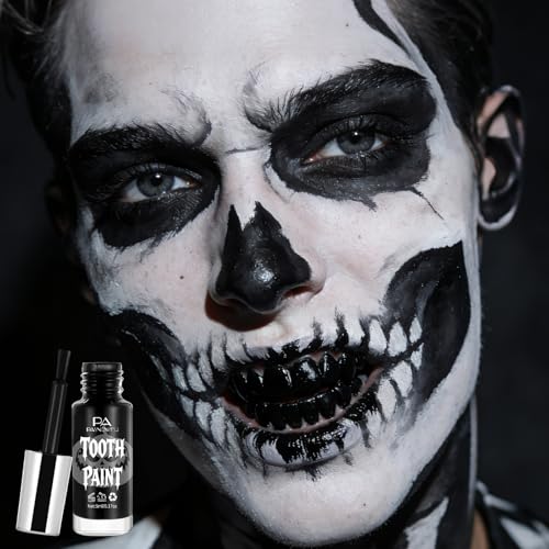 Black Tooth Paint for Cosplay & Halloween - Easy Apply
