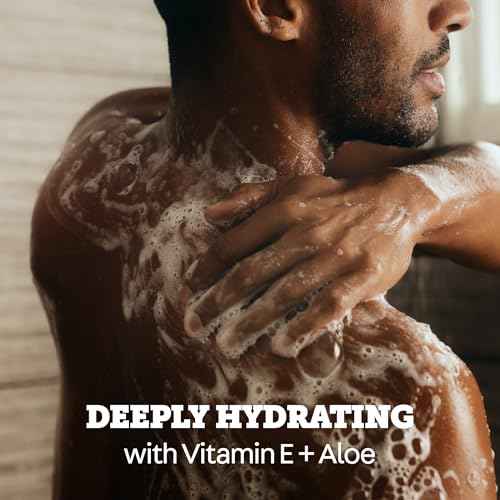 Oars + Alps Body Wash for Men, Mens Body Wash with Vitamin E and Antioxidants, Moisturizing, Hydrating, Paraben & Sulfate Free Cleanser, Variety Set, 3pk