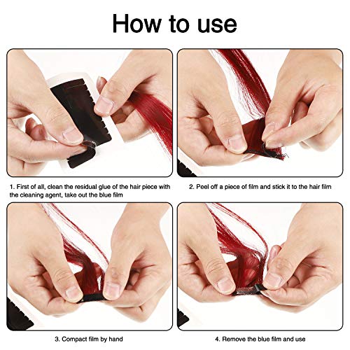 Blulu 360 Pcs Double Sided Hair Extension Tape Tabs
