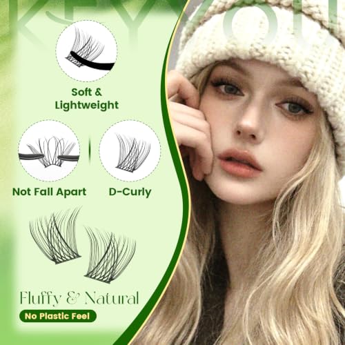 Lash Clusters Kit 120pcs Thick Volume DIY Eyelash Extensions