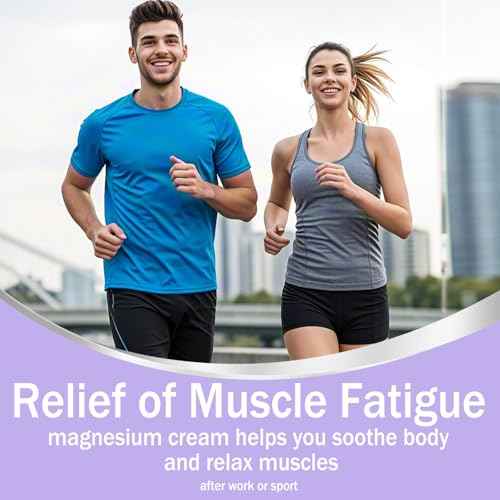 Magnesium Body Lotion - Magnesium Cream [NATURAL & ORGANIC] Lavender Magnesium Lotion for Sleep,Muscle Pain, Leg Cramps, Topical Magnesium Balm with Shea Butter, Coconut Oil, Vitamin E, Safe for Kids