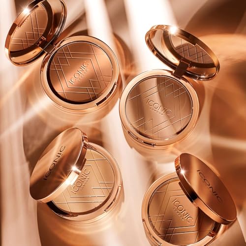 ICONIC LONDON Ultimate Bronzing Powder | Silky Powder, Flawless Matte Finish Bronzer Cruelty-Free, Vegan Makeup