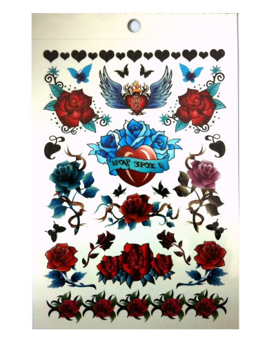 Tapp Collections 280 Temporary Tattoos for Men