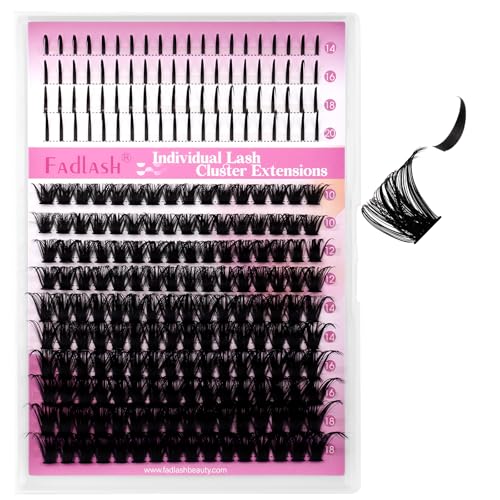 Lash Clusters 100D Eyelash Extensions - 10-20mm D Curl & Spikes