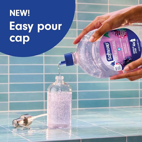 Softsoap Antibacterial Liquid Hand Soap, 50 fl oz Refill
