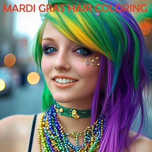 8 Colors Washable Hair Chalk – Temporary Hair Dye Makeup