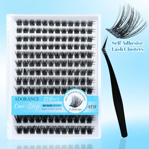 Self-Adhesive Lash Clusters Kit – 156 Mixed Length 8-16mm