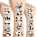 Panda Temporary Tattoos 24 Sheets - Waterproof Party Favors