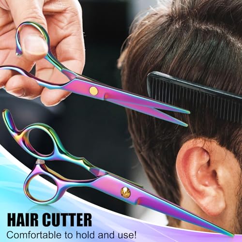 Professional Hair Cutting Scissors Set - 440C Stainless Steel Kit
