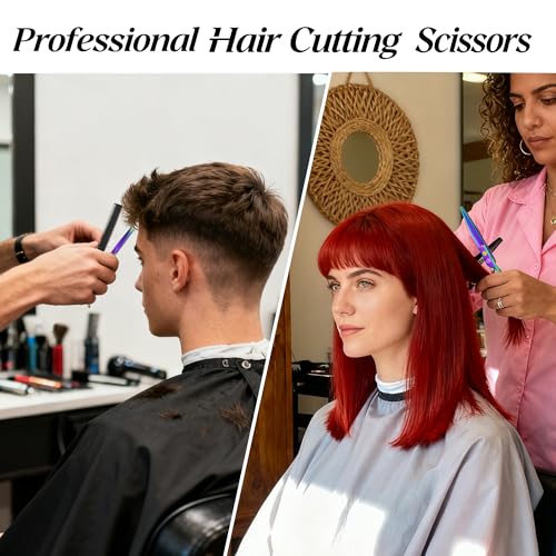Professional Hair Cutting Scissors 6.5 Inch Japanese Stainless Steel