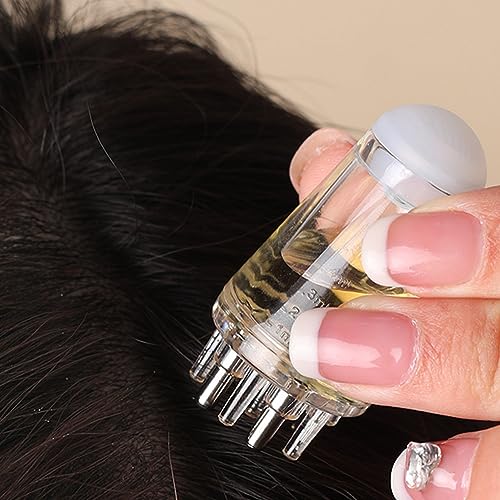 Qirvaten Scalp Applicator Comb for Hair Growth - 6ML Oil Bottle