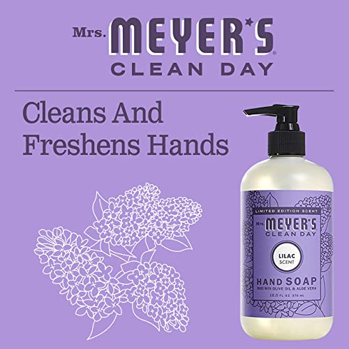 MRS. MEYER'S CLEAN DAY Hand Soap Variety Pack, 1 Peony, 1 Lilac, 2 CT